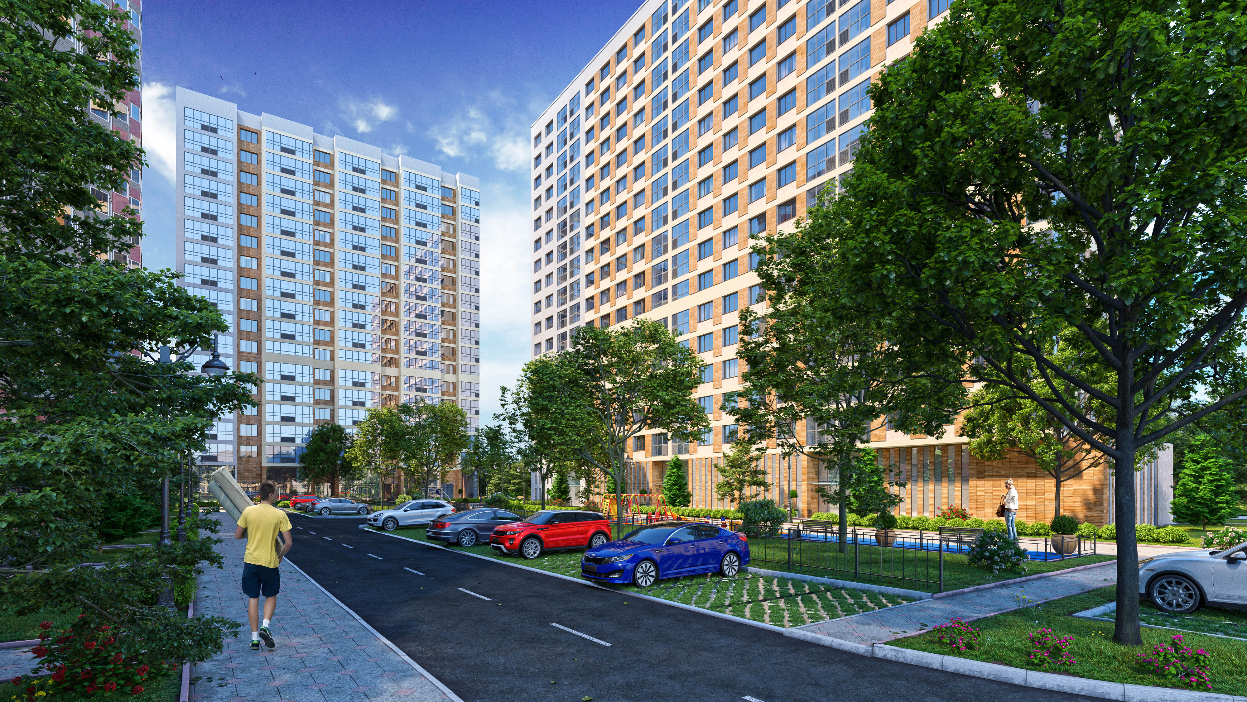 Брусчатый посёлок 3